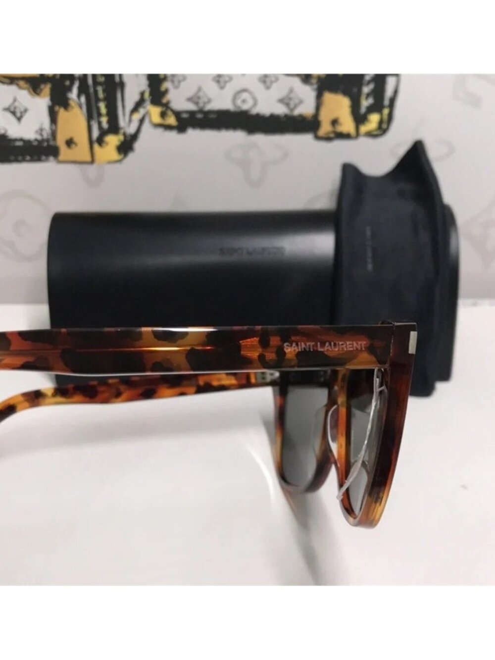 Tortoise Shell Sunglasses SL1 015 - Picture 13 of 14